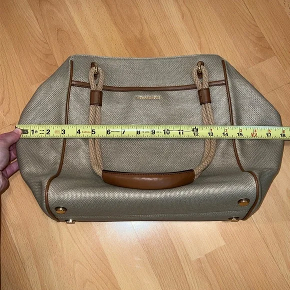 Michael Kors Talia Grab Bag Tote-Pale Gold - Picture 14 of 16